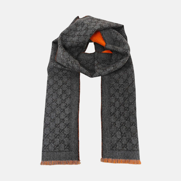 Wool Scarf Gray