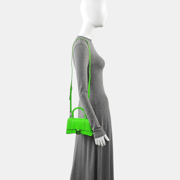Hourglass XS Calfskin Green