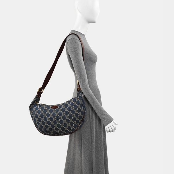 Canvas Shoulder Bag Blue