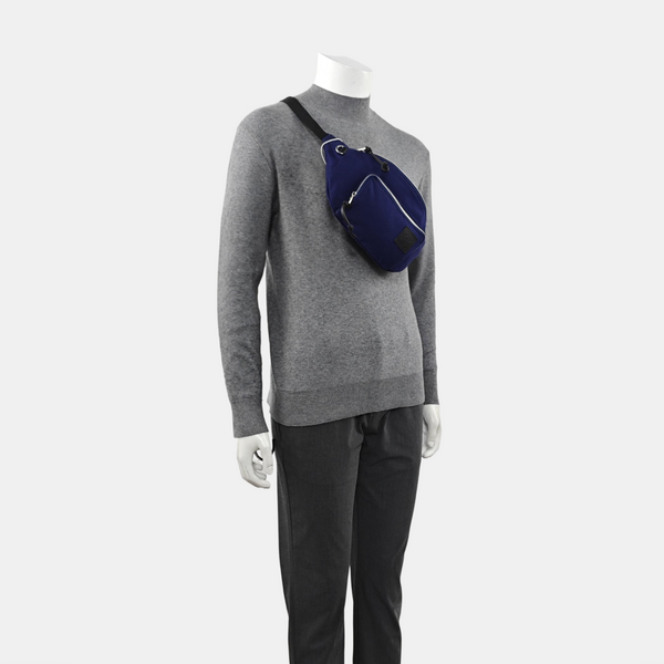 Canvas Belt Bag Blue