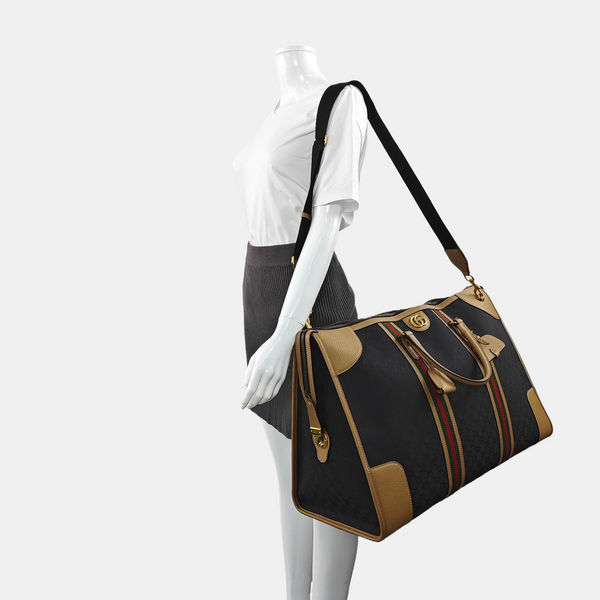 Ophidia Extra Large Monogram Canvas Black