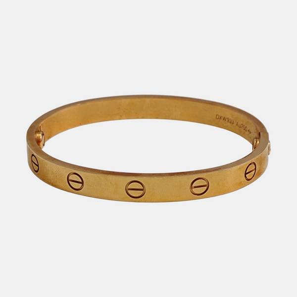 LOVE 18k Rose Gold Bangle