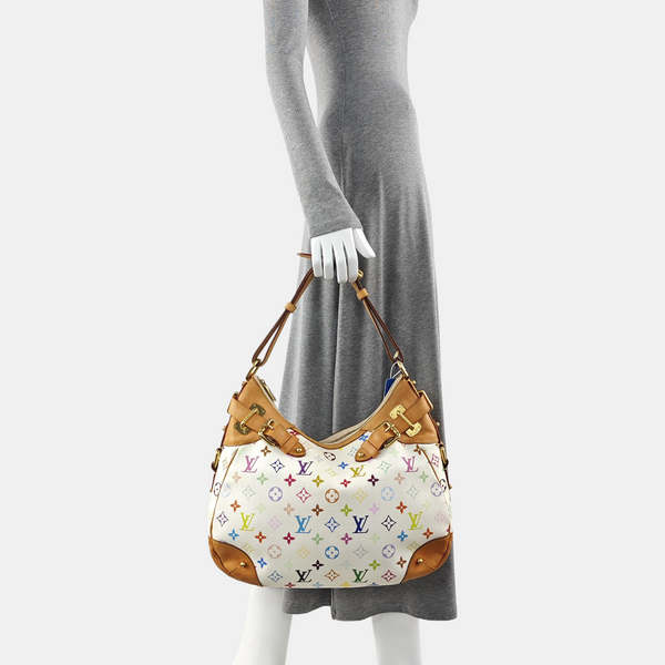 LV × TM GRETA Monogram Coated Canvas White