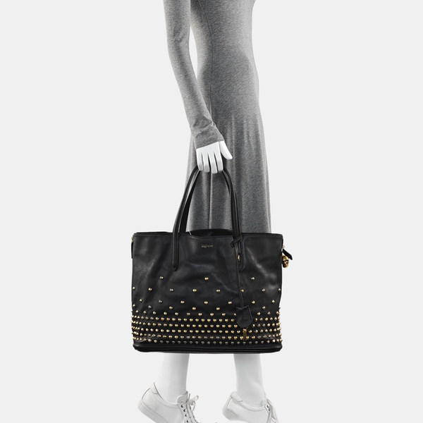 Calfskin Tote Bag Black