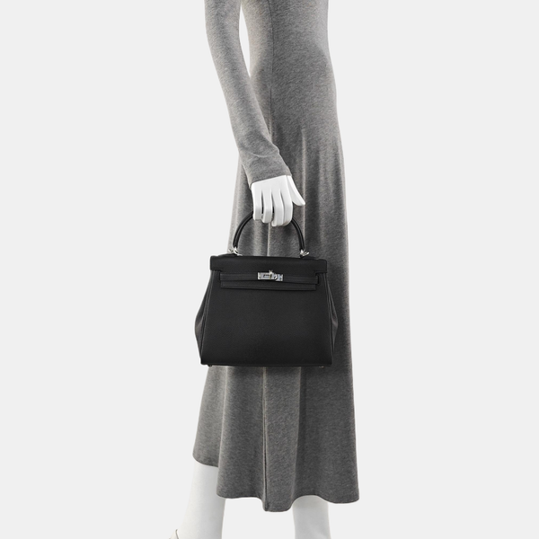 Kelly 25 Togo Black
