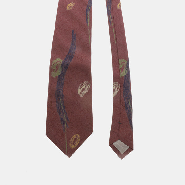Red Silk Tie