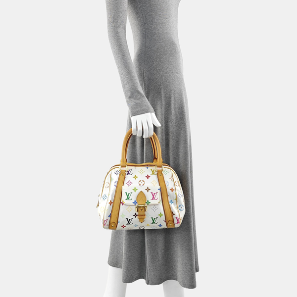LV × TM PRISCILLA Monogram Coated Canvas White