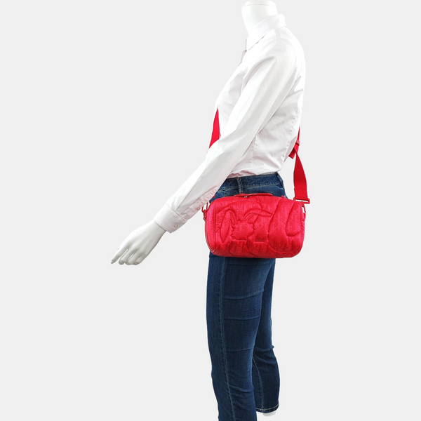 Dior By Erl Dior Lingot Quilted Fabric Red