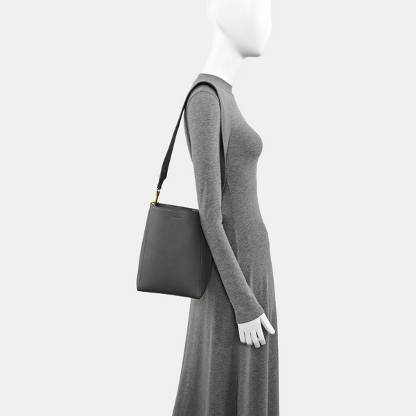 SANGLE Small Calfskin Gray