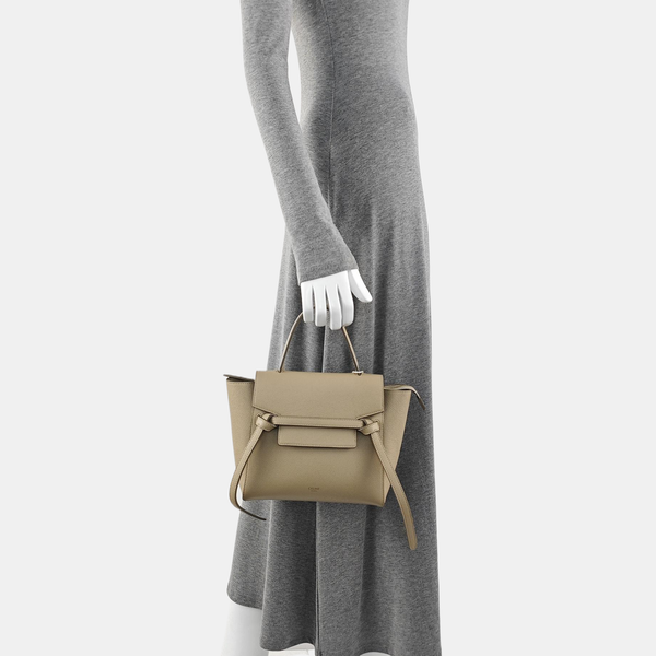 BELT Nano Calfskin Beige