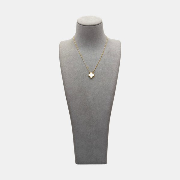 Vintage Alhambra 18k Gold Necklace