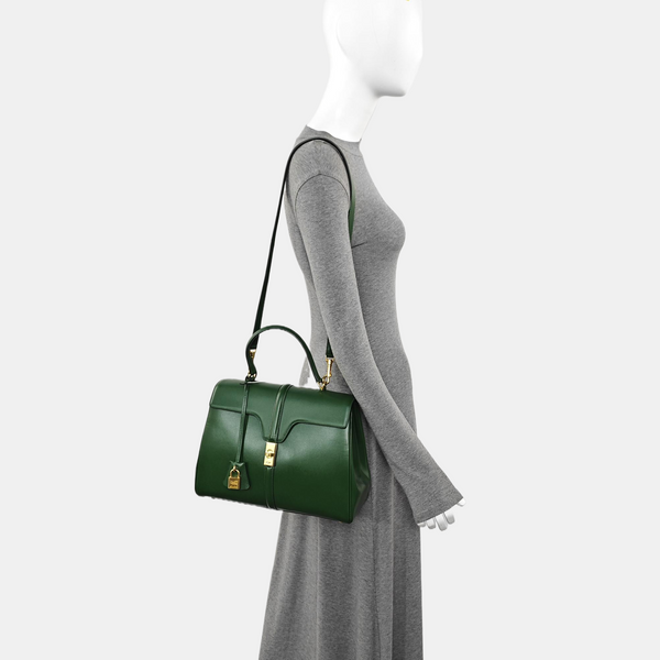 16 Medium Calfskin Green