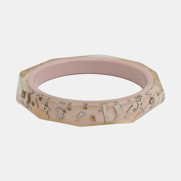 Metal Pink Bangle