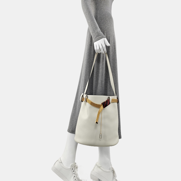 Buckle Calfskin White