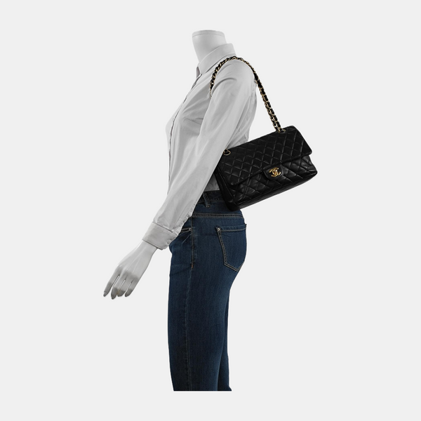 Quilted Calfskin Black