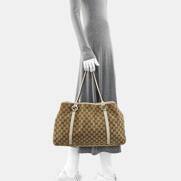 Miss GG Monogram Canvas Brown