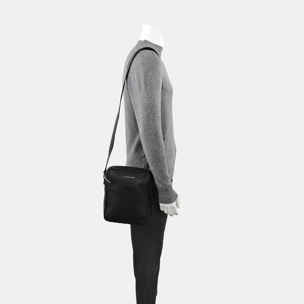 Calfskin Shoulder Bag Black
