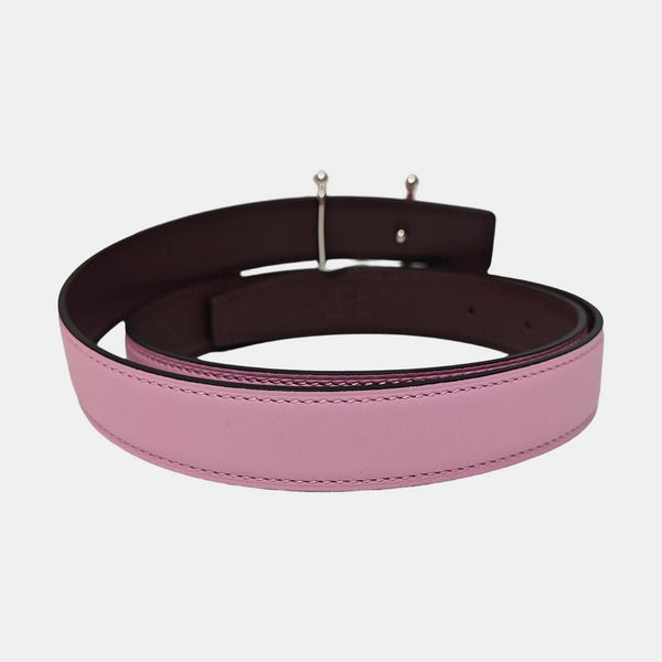 Leather Belt Red