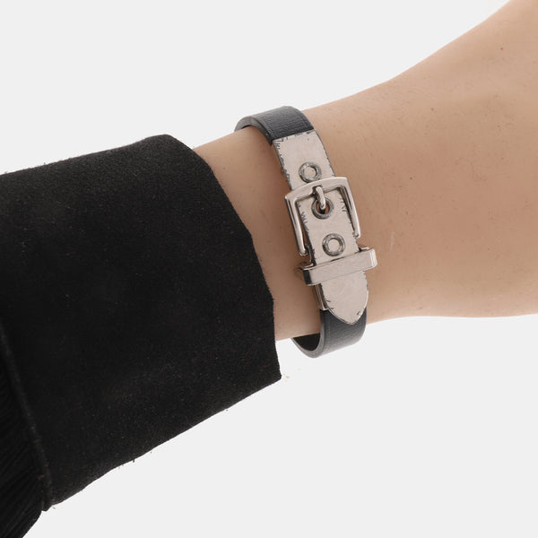 Leather Black Bracelet