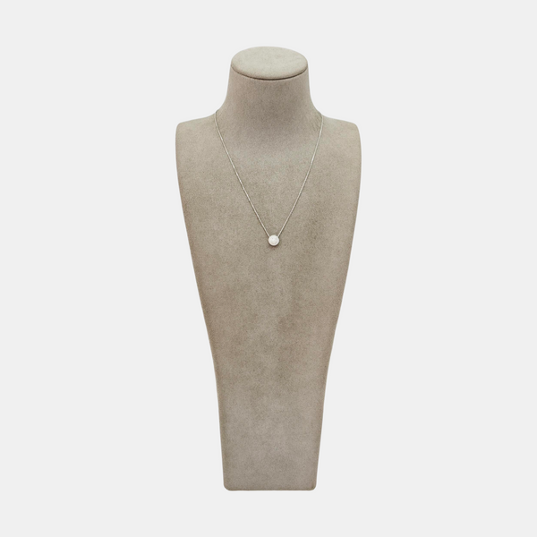 CARTIER D'AMOUR 18k White Gold Silver Necklace