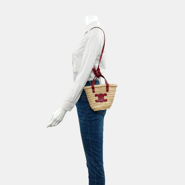Straw Tote Bag Beige