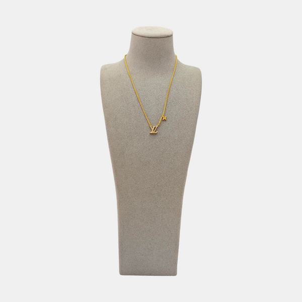 LV ICONIC Metal Gold Necklace