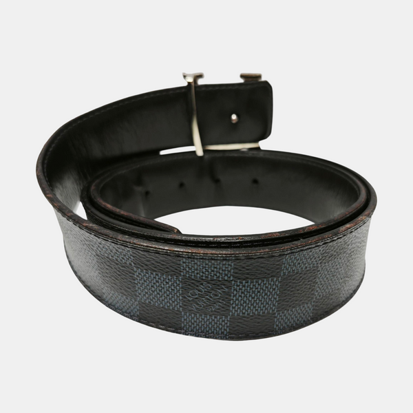 Leather Belt Blue