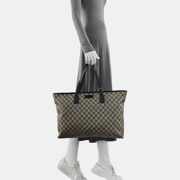 GG Imprime Monogram Coated Canvas Black