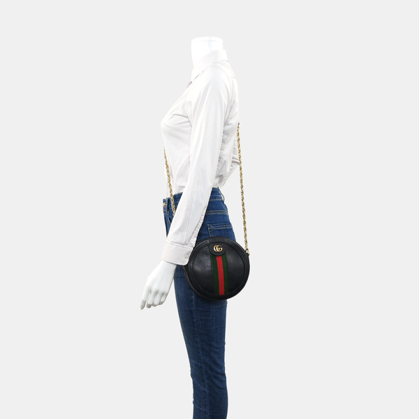 Ophidia Mini Calfskin Black