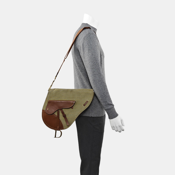 Saddle Canvas Beige
