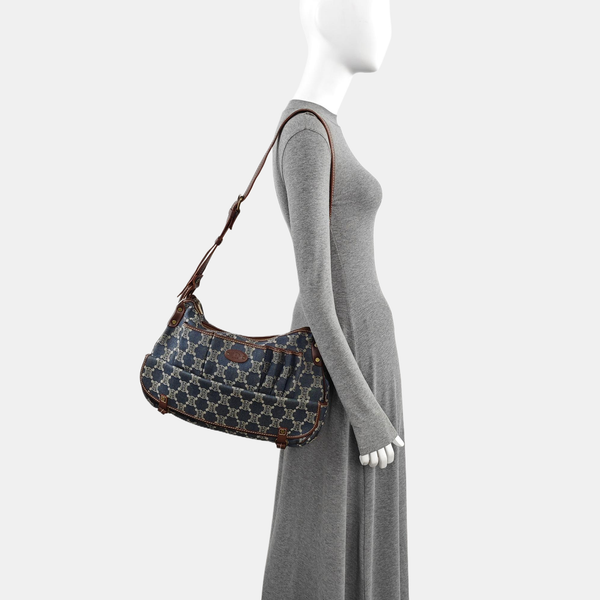 Canvas Shoulder Bag Blue