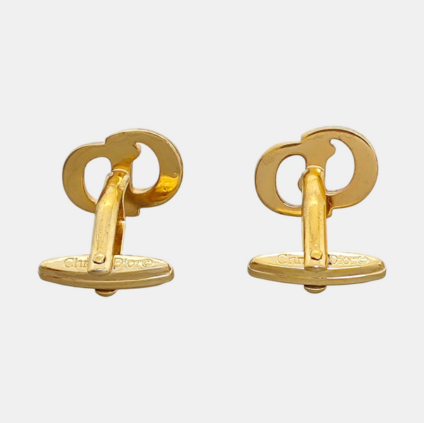 Metal Cufflink Gold