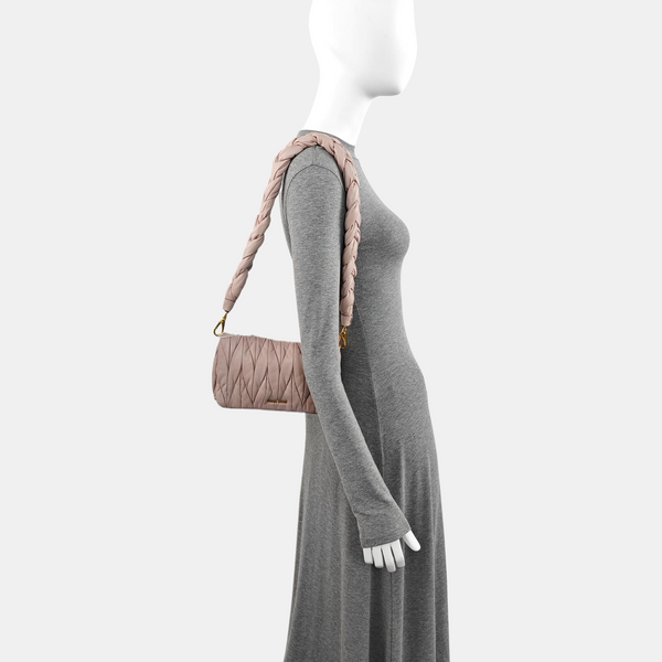 Calfskin Shoulder Bag Pink