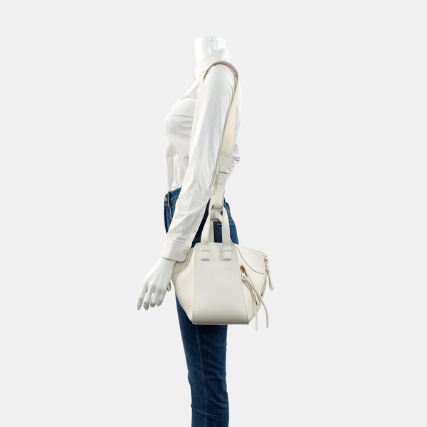Hammock Small Calfskin White