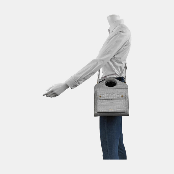 Pocket Mini Calfskin White