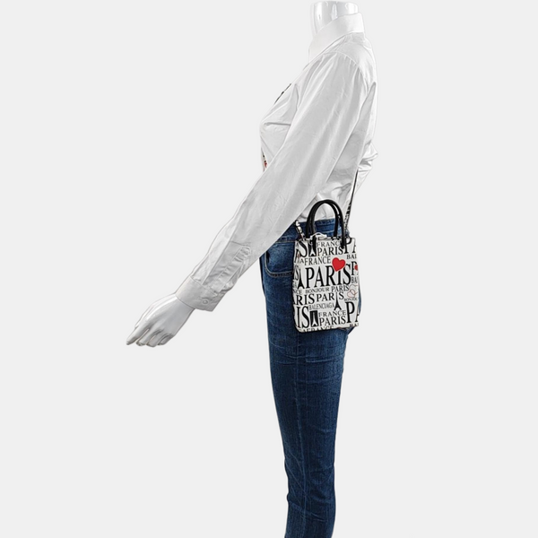 Shopping Bag Calfskin White