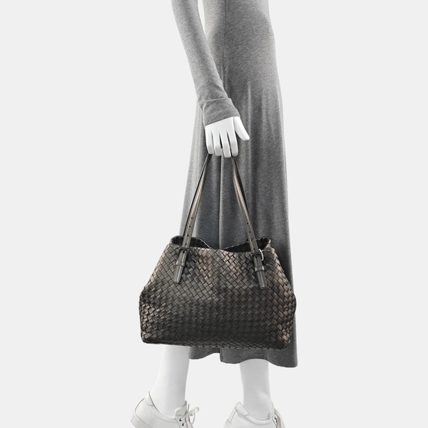 Cesta Calfskin Gray