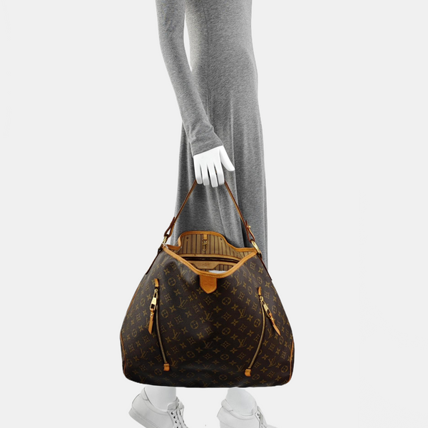 DELIGHTFUL Monogram Coated Canvas Brown