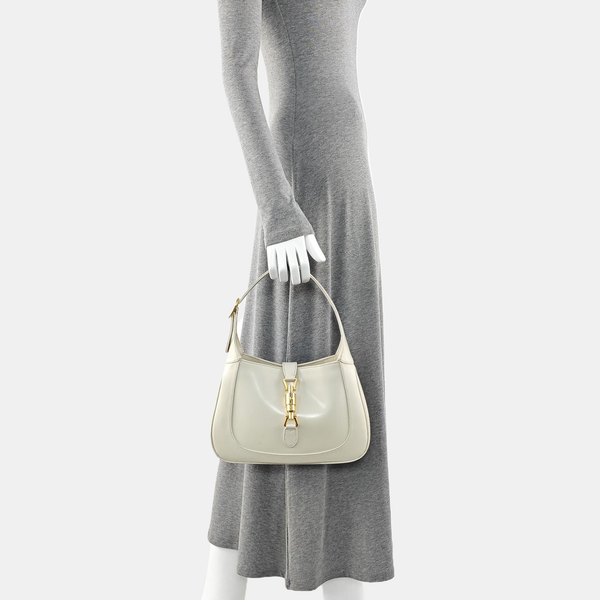 Jackie 1961 Small Calfskin White