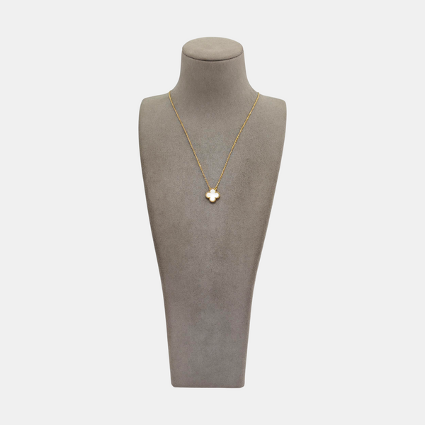 Vintage Alhambra 18k Gold Necklace
