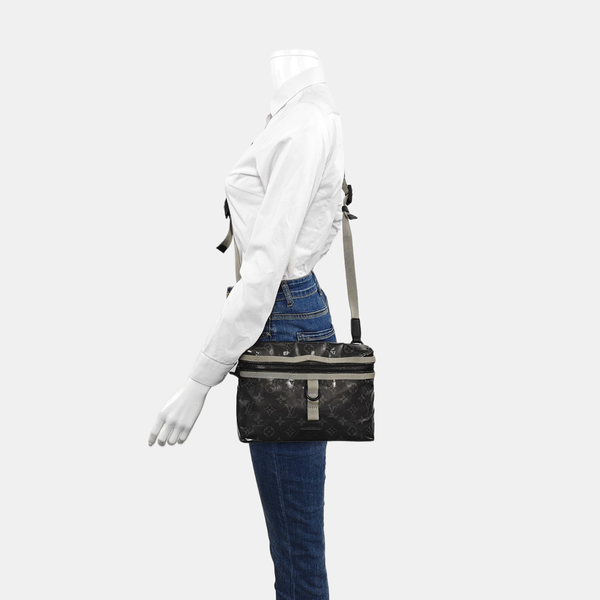 Monogram Coated Canvas PM Gray