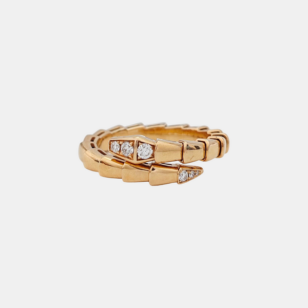 SERPENTI 18k Rose Gold Ring EU 58