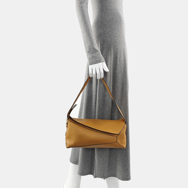 Puzzle Hobo Medium Calfskin Brown