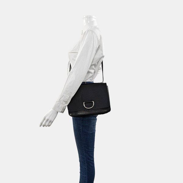 D-Ring Calfskin Black