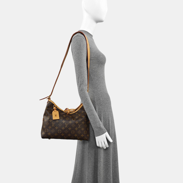 CARRYALL PM Monogram Coated Canvas Brown