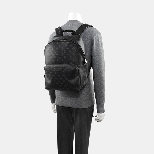 DISCOVERY PM Monogram Coated Canvas Black