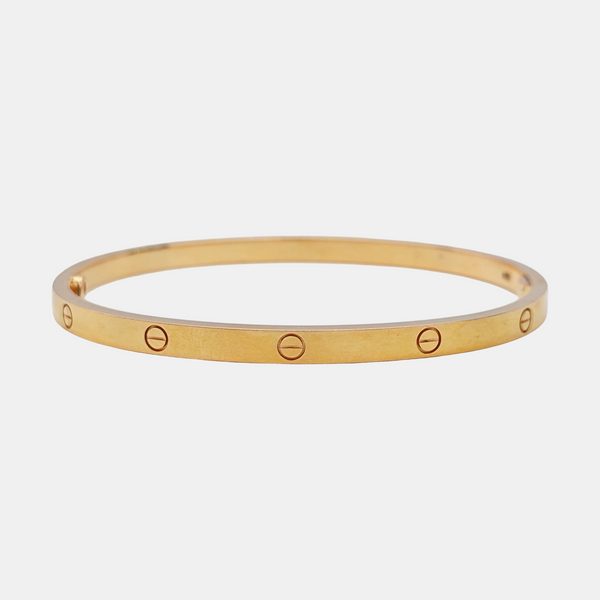 LOVE 18k Rose Gold Bangle