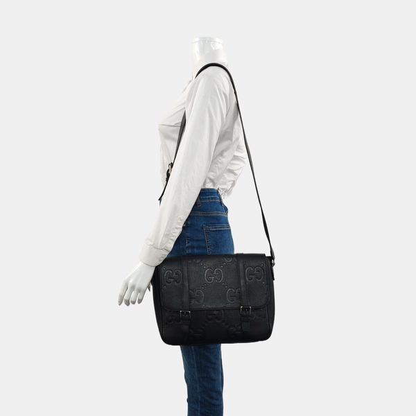 Monogram Calfskin Medium Black