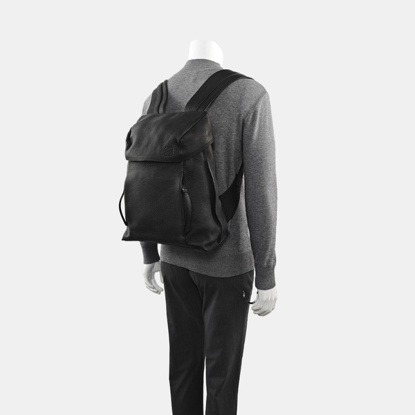 Calfskin Backpack Black