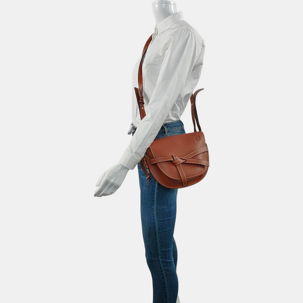 Gate Small Calfskin Brown